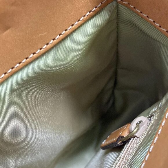 Auth DIOR/ChristianDior Street Chic, Trotter - Beige Brown Jacquard Leather - Picture 15 of 16